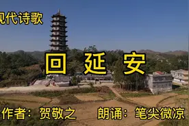 现代诗朗诵《回延安》，作者：贺敬之，经典就是经典，永不过时…视频封面