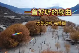又一首优美动听的歌曲，深沉的嗓音，唱入了人心，太好听了！