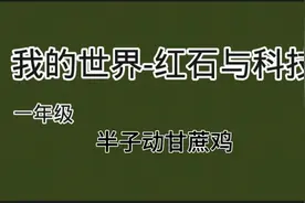 我的世界半自动甘蔗鸡建造方法