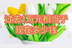 过去一万元相当于现在多少钱你知道吗？快来看一下吧！视频封面