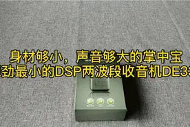 身形够小，声音够大的掌中宝，德劲最小的DSP两波段收音机DE333视频封面