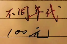 文化知识手写，不同年代的100元，值得一看视频封面