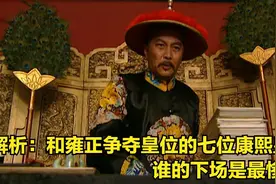 雍正解析：惨遭康熙和雍正“圈禁”的七位皇子，为何结局都不同？视频封面