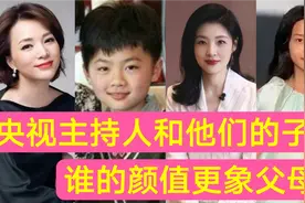 央视主持人的子女，董卿的儿子非常帅气，白岩松的儿子特别争气