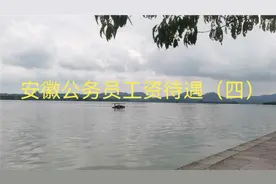 安徽公务员工资待遇（四）视频封面