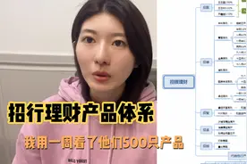 我用一周看了招行500只理财产品，总结出了招行理财产品体系图！视频封面