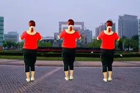 年纪大了，每天坚持做一小时健身操，缓解疲劳压力，改善亚健康视频封面