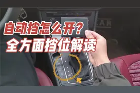 自动挡汽车最全面的挡位解读，不会开自动挡车的新手可以看一看！视频封面