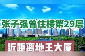 张子强曾逃亡深圳住地王大厦第29层，本大厦非常壮观，近距离观看