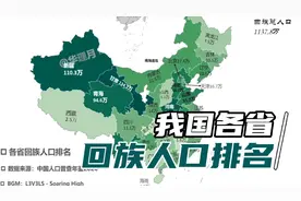我国各省回族人口数量排名，哪个省出乎意料？