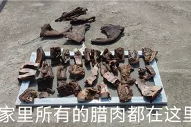 阿伟把腊肉拿出来洗干净，这样保存起来，吃到过年都不会坏视频封面