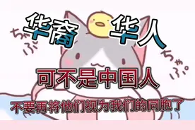 华裔华人可不是中国人，不要再将他们是为我们的同胞了视频封面