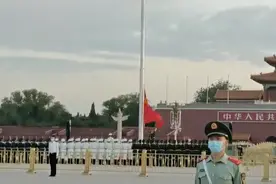 多次到过首都，第一次现场观摩升旗，全过程拍摄，真是期待澎湃！