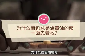 为什么面包落地时，总是涂黄油的那一面先着地？视频封面