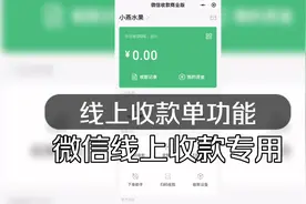 微信专用线上收款工具，收款单功能演示