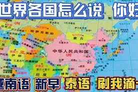 世界各国怎么说:你好！泰语:刷我滴卡，越南语是新早，还有法国德视频封面