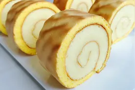 虎皮蛋糕卷的详细教程，不裂不回缩，一块蛋糕双重口感，绵软细腻视频封面