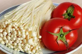 西红柿加金针菇这样做，堪称极速瘦身汤，坚持7天，大肚腩不见了