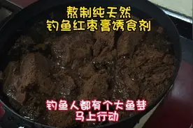 秘制纯天然钓鱼红枣膏：专治浮漂一动不动，野钓大鲫大鲤！