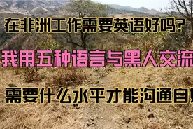 在非洲英语需要什么水平才能沟通无障碍 我用五种语言与黑人交流视频封面