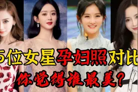 十位娱乐圈女星孕照，霍思燕胖成球杨颖孕照颜值爆表魅力无限？视频封面