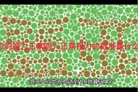 你的视力正常吗？正常视力的标准是什么？视频封面