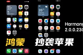 有没有觉得鸿蒙的UI，看起来跟苹果ios相似？甚至可以说一模一样视频封面
