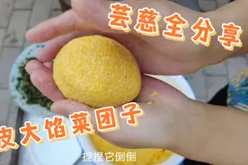 白案大厨亲授芸慈，菜团子薄皮大馅做法，无私分享给您，一看就会视频封面