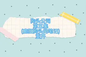 狗头公司第5.6集，下一期视频核心抑制视频封面