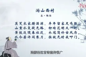 康震老师讲解陆游《游山西村》山重水复疑无路，柳暗花明又一村。视频封面