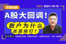 A股大跌！散户为什么总喜欢追涨， 却总是挨打？视频封面
