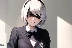 挑战100位动漫女孩穿JK - 尼尔机械纪元 | ai绘画视频封面