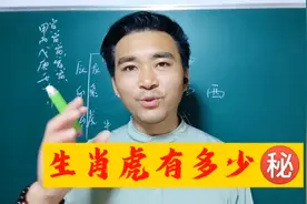 揭秘生肖虎，74年86年98年虎看过来！视频封面