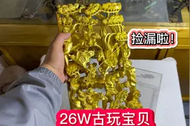他十年前喜爱收藏古玩.现在还是翻几十倍.依宁太喜欢他的少见珍宝视频封面
