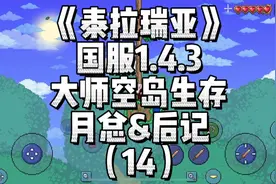 《泰拉瑞亚》国服1.4.3大师空岛-月总&后记（14）
