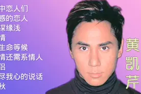 黄凯芹最经典的9首粤语歌曲，真正的好听，永不过时，百听不厌