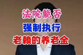 法院能否强制执行老赖的养老金？视频封面