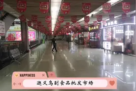 逛义乌副食品批发市场，东西很全就是冷清了点，满满的过年气息视频封面