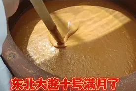 黑龙江农家酱！非转基因大豆无任何添加，自然发酵味道杠杠的！视频封面