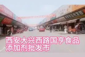 西安大兴西路国亨食品添加剂综合批发市场，距离东郊纺织城要倒车视频封面
