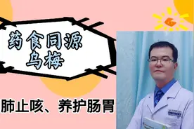 乌梅：药食同源佳品，润肺止咳、调理肠胃，用于咽喉肿痛、有痰视频封面