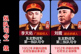 东野和华野上将一级纵队司令员都有谁？1952年军队评定何级别？视频封面
