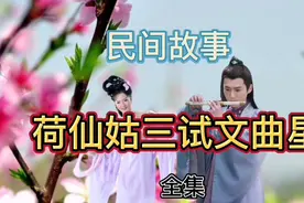民间故事：荷仙姑三试文曲星，聪明的孩子是天赐的视频封面