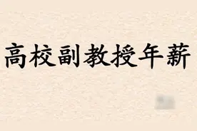 看看某高校副教授年薪，令人羡慕视频封面