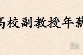 看看某高校副教授年薪，令人羡慕视频封面