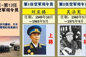 我国历任空军司令员（第1任-第13任）视频封面