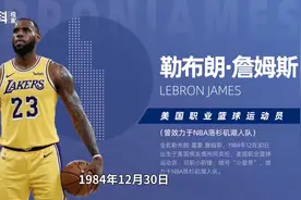 勒布朗·詹姆斯，全名勒布朗·雷蒙·詹姆斯（LeBron Raymone Jam