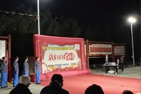 盱眙县马坝惠民广场演出，美女们表演情景剧《不忘阶级苦》（1）视频封面