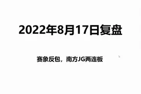 从游资超短炒作偏好深度解析：赛象科技与南方精工反包涨停逻辑！视频封面