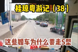 坐车途径207国道高州段的时候碰到婚车队，好奇他们为什么要走S型视频封面